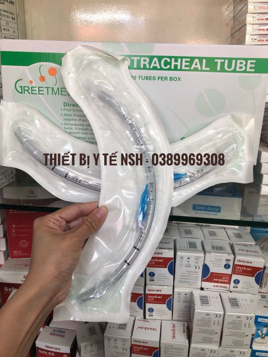 DỤNG CỤ Ống đặt nội khí quản có bóng trẻ em và người lớn số 3.0 4.0 5.0 ...