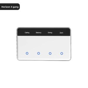 ZEMISMART | Công Tắc Đèn Cảm Ứng Thông Minh Zemismart Zigbee DIY Mẫu Mỹ Có Màn Hình Hiển Thị Ngang Hoạt Động Với Ứng Dụng Tuya Alexa Google Home