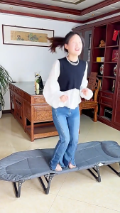 Giường văn phòng 4 chân gấp gọn size 190cm*65cm - Hàng nhập khẩu đẹp chất lượng tốt