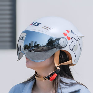AIS | UV Protection Safety Helmet for Electric Scooter Half Helmet 3c