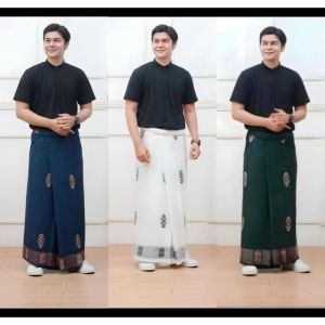 TERLARIS 3pcs 90ribu Sarung Batik Dewasa Pria Wanita Motif Sarwon Viral Kekinian Katun Poly