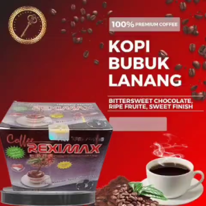penjualan no.1 kopi robusta giling halsu cap rexima rasa yang mantap 1box 10sachet