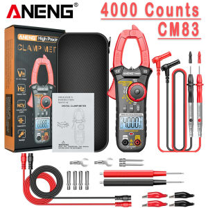 ANENG | ANENG CM83 Clamp Multimeter 4000 Counts AC/DC Current Voltage Capacitance NCV Detection CAT III Electric Maintenance Tool