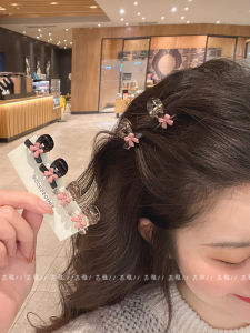 Elegant Butterfly Knot Hair Clips Princess Style Hair Accessories for Fringes And Small Curls Fresh out New 2 Pack Hair Grips