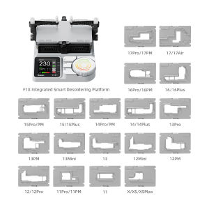 QianLi F1X Smart Curve Preheating Station 60-280°C Heating Area Adjustable Clamps for iPhone X-17PM Motherboard BGA IC Rework