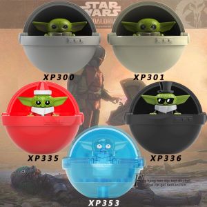 Yoda Baby Christmas Edition Minifigure Toy
