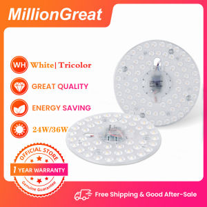 3Tone/White 72W 48W 36W 24W 18W LED Ceiling Light Replacement LED Light Indoor Ceiling Light Source Easy to Replace