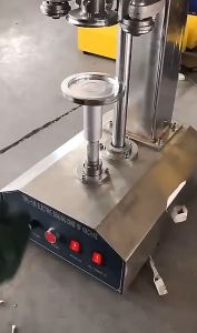 เครื่องปิดฝากระป๋อง ปิดฝากระป๋อง รุ่น J160 เครื่องปืดกระป๋องกึ่งอัตโนมัติ