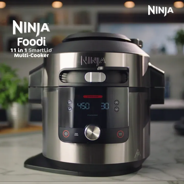 Ninja Foodi 11 in SmartLid Multi cooker in one pot, Electric