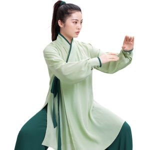 Summer New Design Flowing Martial Arts Performance Competition Training Uniform