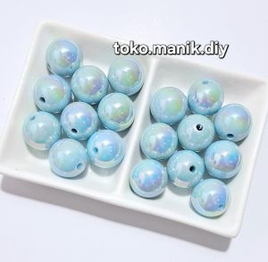 6pcs manik luxury bulat uv polos 16mm
