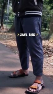 Azzahra - Sirwal TW Teuku Wisnu / Pangsi Muslim / Celana Sunnah Laa Isbal - Ukuran M hingga XXL (Tabel Ukuran Tersedia)