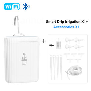 Tuya WiFi Smart Watering Drip Pump Recharge Battery Irrigation kits Intelligent Sprinkler Drip Irrigation Flowers Garden Tools