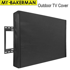 Garden Patio Outdoor TV Cover 32" 36" 40" 46" 50" 55" 60" 65" Protect TV Screen Weatherproof Dust-proof Outdoor TV Cover