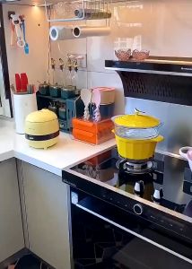 UMI Bunny Wheat Straw Rice Scoop Spoon Non Stick Stand Cute Rabbit Kitchenware Heat Resistance Food Grade Senduk Nasi 不占米饭勺