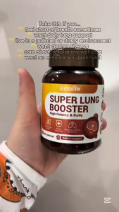 Estalife Super Lung Booster | Ultimate Respiratory Health | Clear Airways | 60 Veg Caps