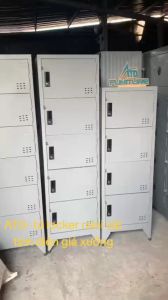 Tủ Sắt Văn Phòng Tủ Gia đình Tủ Quần Áo-Tủ sắt locker nhiều ngăn 3-4-5-6 tầng mỗi hộc có khóa đựng đồ cá nhân