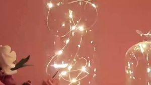 Usb Copper Wire Fairy Lights With Remote Control Ip65 Waterproof String Lights Waterproof Copper Wire String Lights Fairy Lights Battery Powered Wedding Christmas Home Decoration