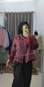 Outer Organza Crop/Outer Kondangan
