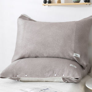 Anti-Slip Buckle Adjustable Bamboo Fiber Pillowcases Pair Anti-Mite Antibacterial Single Pillow Use Quality Bedding Accessories