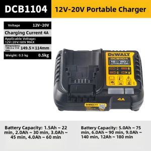 DeWalt | Quick Charging Charger for Drills Screwdrivers Wrenches