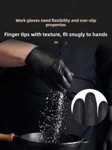 AIBUSISO | Disposable Food-Grade Nitrile Anti-Burn Chef Gloves