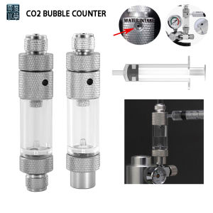 ZRDR | Aquarium CO2 Bubble Meter Water Injection Version CO2 Regulator Generator Reaction System Fish Tank CO2 equipment Accessories