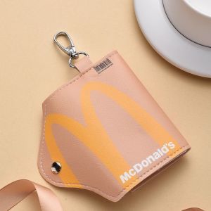 กระเป๋าใส่กุญแจแบบพกพา MOONLIGHT MORIA กระเป๋าใส่กุญแจแบบสะพายข้างสำหรับวัยรุ่น กระเป๋าใส่กุญแจแบบหนัง PU ทรงตั้ง