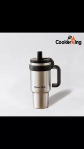 COOKER KING | COOKER KING 950ML Large Capacity Straw Insulated  Cup 304 Stainless Steel+PP Cup with Tea Box and Handle Waterbottle Office Use