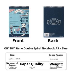 KOKUYO | Twin Spiral Easy-tear A5 Notebook