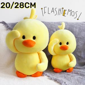 28CM Little Yellow Duck Plush Doll Cute Animal Duckie Stuffed Toy Kids Birthday Gift