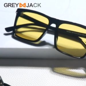 Grey Jack Kacamata Night Vision Drive Series Anti Silau Kendaraan Malam Hari Fashionable Ringan Pria Wanita 125 7504 6131 1904