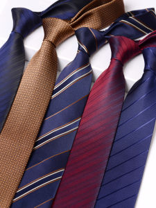 Romguest | Mens Business Zippered No-Tie Necktie 8cm