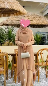 Yeleedon Abaya Pleated Plain JUBAH Dubai ABAYA IRONLESS Jubah Estilla ABAYAS Muslim Dress JUBAH Maxi Dress