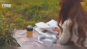 TYESO Vacuum Insulation Stainless Steel Can Cooler Coffee Cup (350ml/500ml) TS-8897/TS-8898