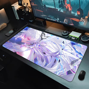 Mouse Pad Large Gamer Keyboard Mat Pads Gaming Desk Protector Laptops Mousepad Deskmat HD Game G-Genshins Impact Skirk Mousepad