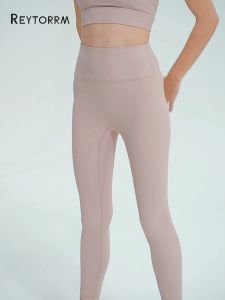 Reytorrm Legging Celana Olahraga Wanita High Waist Polos Yoga Legging pants Sport（CK003)
