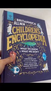 Britannica All New Childrens Encyclopedia หนังสือภาษาอังกฤษปกแข็งขนาดใหญ่ สำหรับเด็กอายุ 7 ปีขึ้นไป