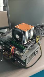 4 Heat Pipe CPU Air Cooler 90MM PWM Cooling Fan Heatsink For LGA1700 LGA1200 2011 X99 X79 AMD AM4 AM5 Desktop CPU Cooler