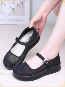 TONGYUANHE | Anti-Slip Soft Bottom Breathable Mesh Shoes Thick Sole