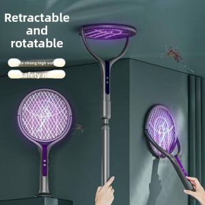 gumahus | Collapsible Expandable Powerful Rechargeable 2-in-1 Mosquito Zapper Fly Swatter