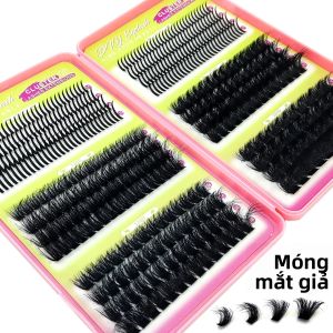 Mi Nối Chùm 60D-200D Kiểu Dáng Nhọn Tạo Độ Dày Nối Từng Sợi Tự Làm Phong Cách Tiên Nữ/truyện Tranh Làm Thủ Công Tóc Tổng Hợp Mi Giả Dải Đầy Đủ