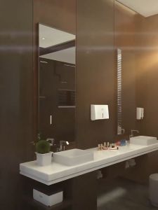 HOL Tissue Holder Organizer Wall Mounted Bathroom Tissue Box Waterproof Paper Towel Dispenser Storage