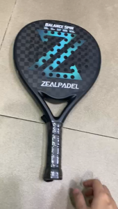 Raket Padel Zeal Balance Spin 12K Carbon