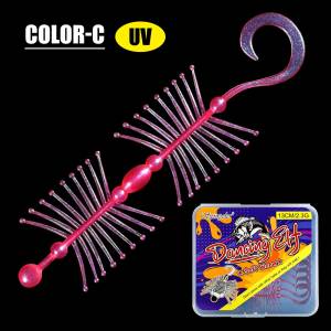 Spinpoler TPR Worm Bait Soft Fishing Lure Silicone Floating Artificial Swimbait DIY Versatile Creature Bass Perch Trout Pike