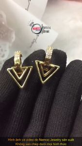 Bông Tai T2026 Cực Đẹp Cực Chất Đính Đá Tinh Xảo Cực Thời Thượng Cho Các Chị Em Namoo Jewelry