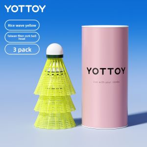 yottoy | Durable Nylon Badminton Shuttlecock for Adult Professional Matches Outdoor Windproof