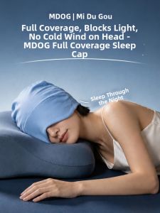 MDOG | Windproof Anti-tangle Pressure-free Light-blocking Breathable Womens Postpartum Sleeping Hat