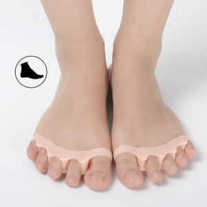 1Pair New Protective Toes Separator Suitable Soft Gel Straightener Spacers Stretchers Care Tool
