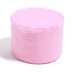1Roll 4.5cmx25m Crepe Paper Streamers Tissue Paper Roll Flower Craft Making Birthday Wedding Party Balloon DIY Decoration Supply